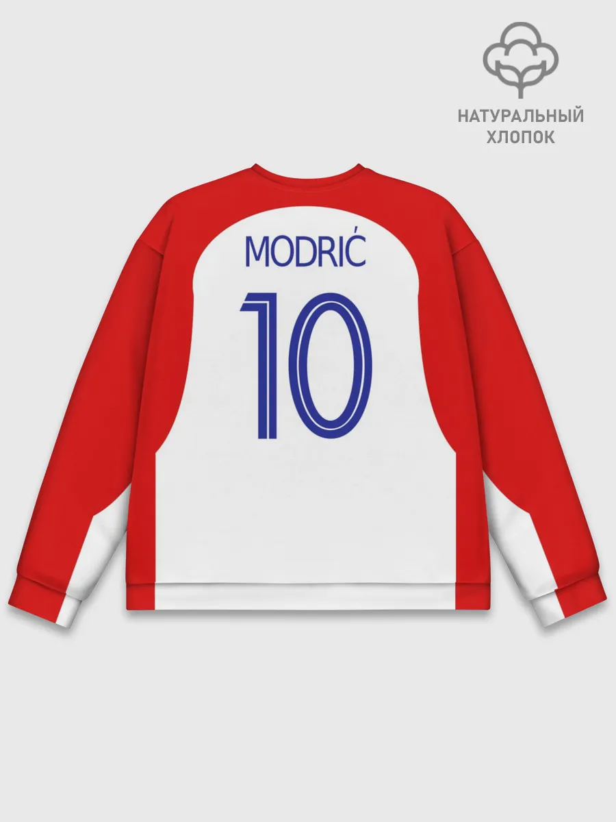 Мужской свитшот базовый / Модрич Хорватия