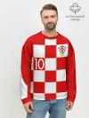 Мужской свитшот базовый / Модрич Хорватия