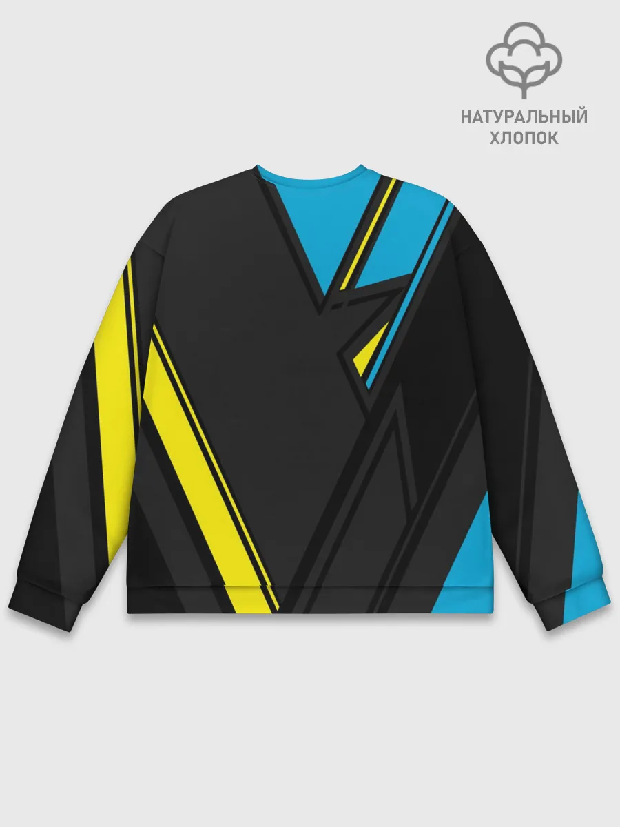 Мужской свитшот базовый / CYBERPUNK 2077 | КИБЕРПАНК 2077