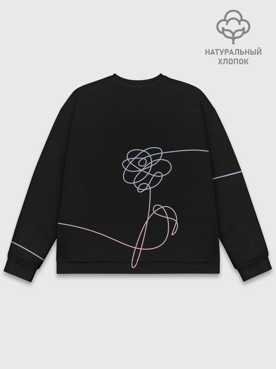 Мужской свитшот базовый / LOVE YOURSELF_5