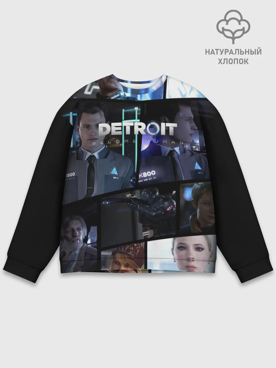Мужской свитшот базовый / DETROIT BECOME HUMAN