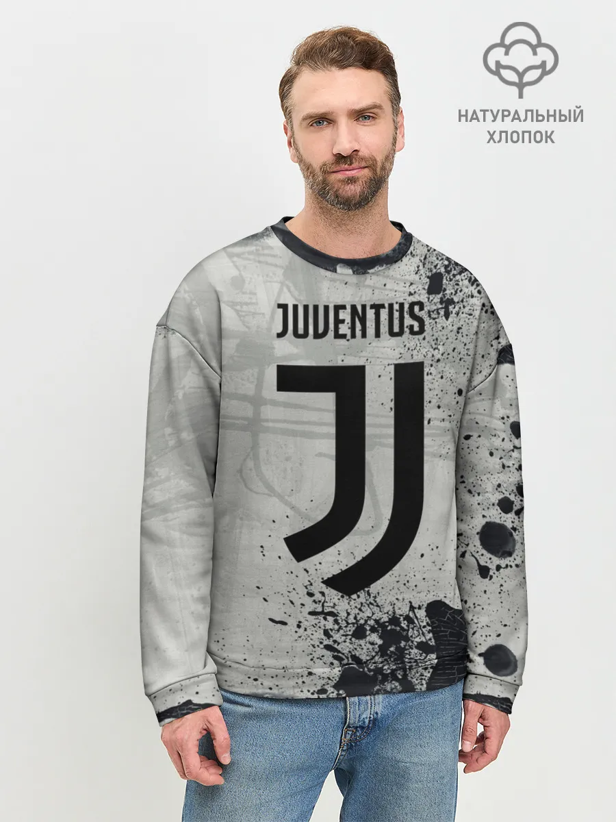 Мужской свитшот базовый / JUVENTUS.