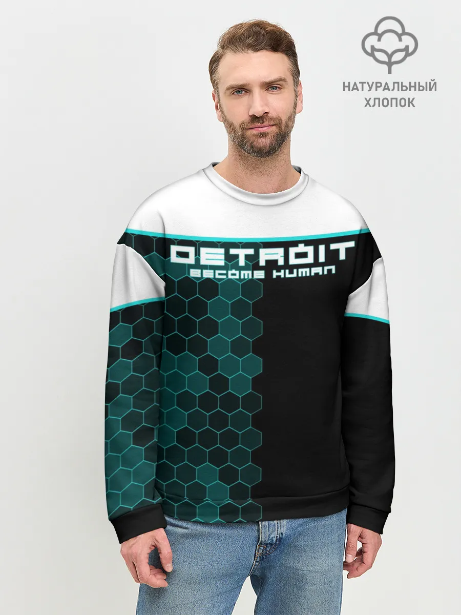 Мужской свитшот базовый / Detroit become human