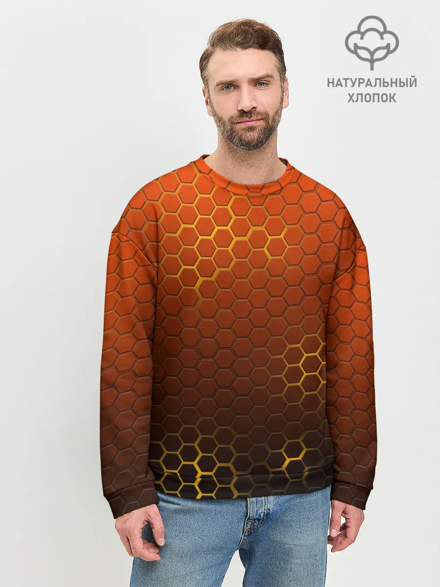 Мужской свитшот базовый / СТАЛЬНАЯ БРОНЯ