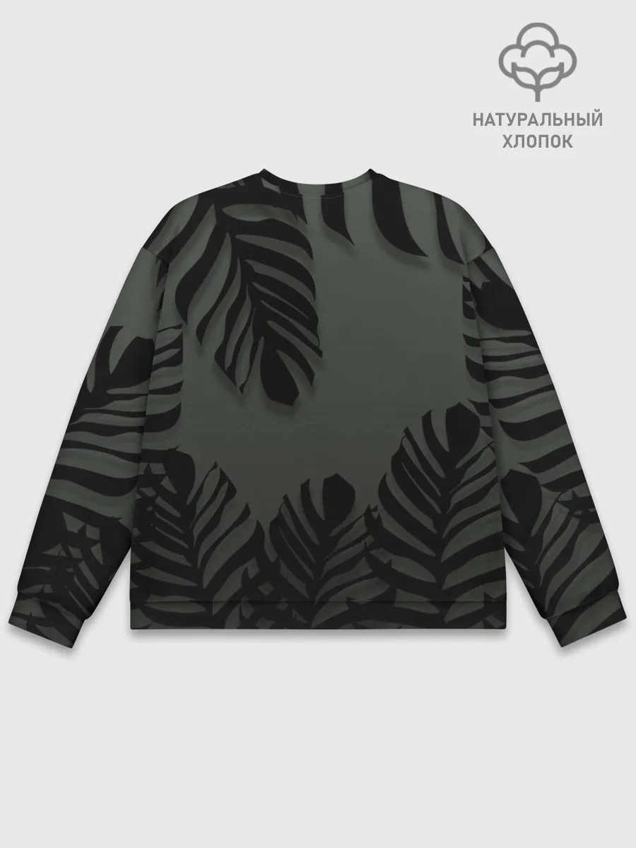 Мужской свитшот базовый / Велоцераптор