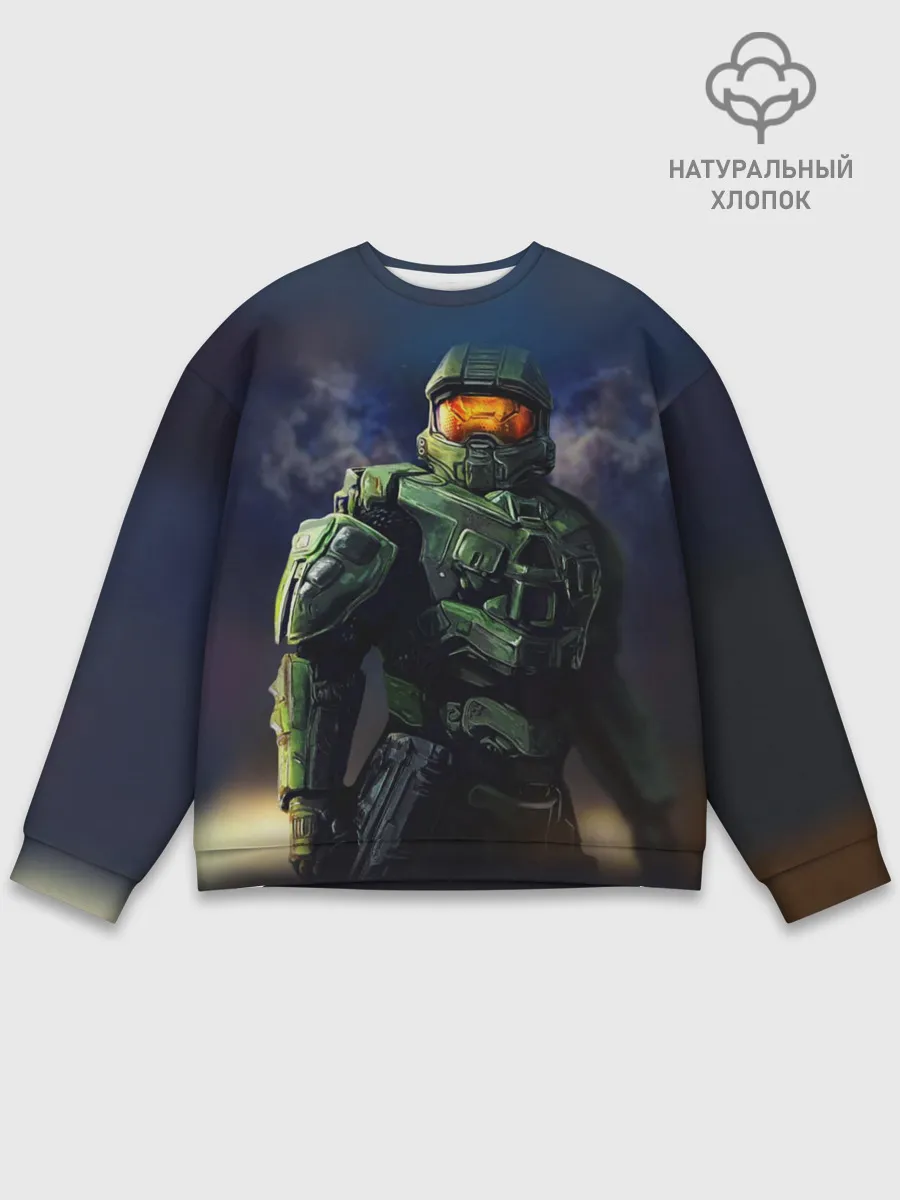 Мужской свитшот базовый / Halo