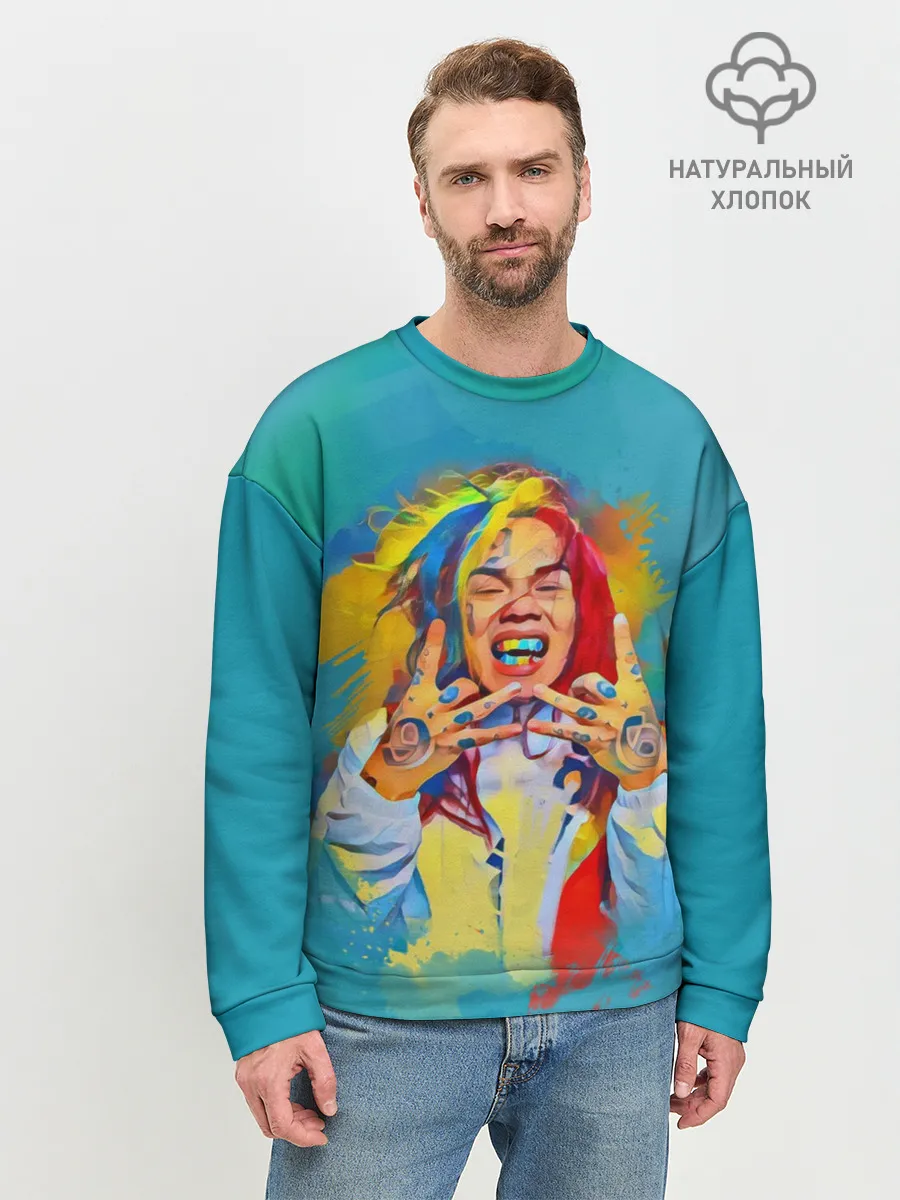 Мужской свитшот базовый / 6IX9INE PAINTS
