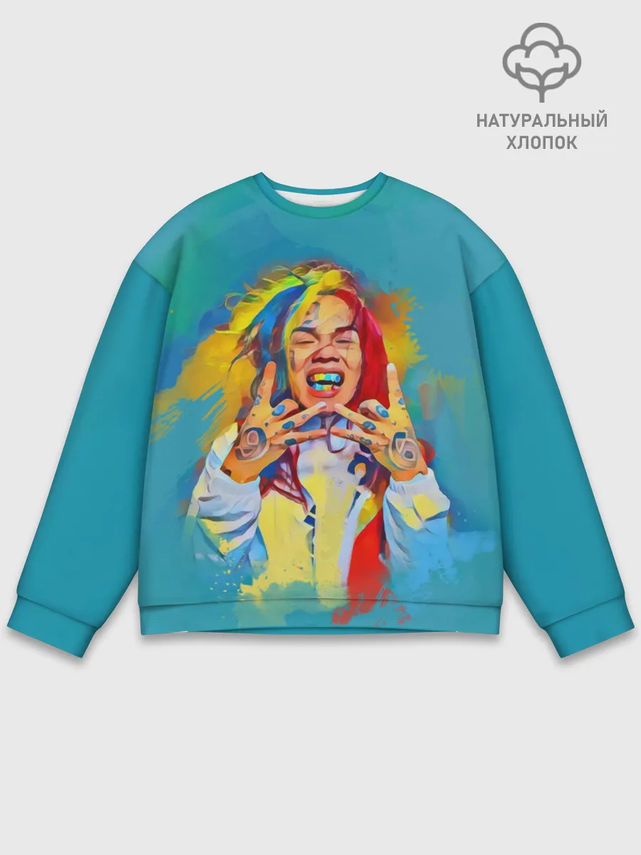 Мужской свитшот базовый / 6IX9INE PAINTS