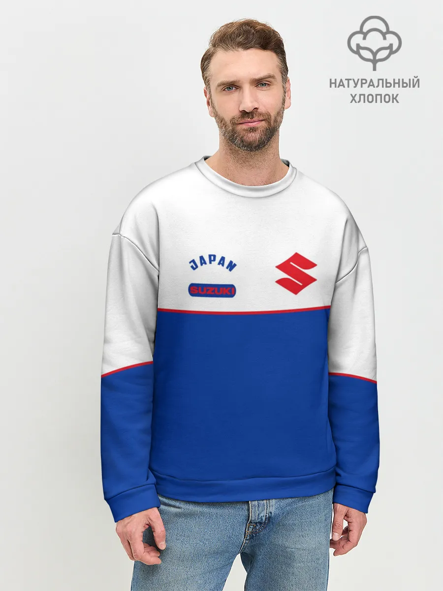 Мужской свитшот базовый / Suzuki