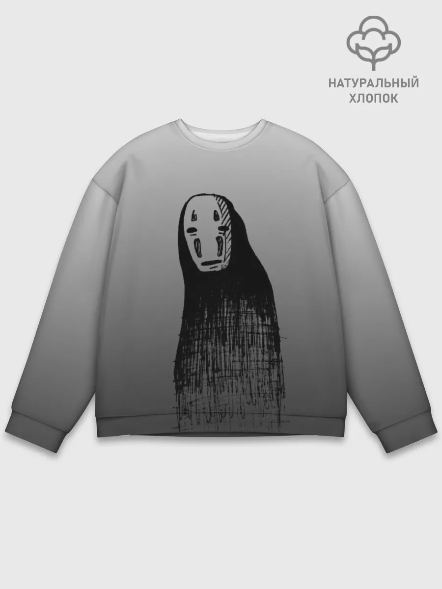 Мужской свитшот базовый / Мрачный Каонаси