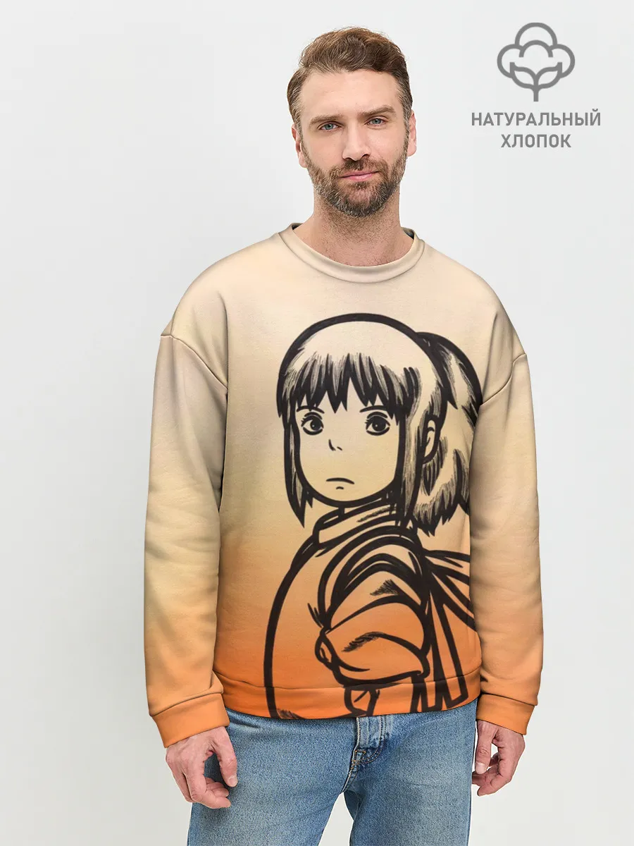 Мужской свитшот базовый / Тихиро Огино