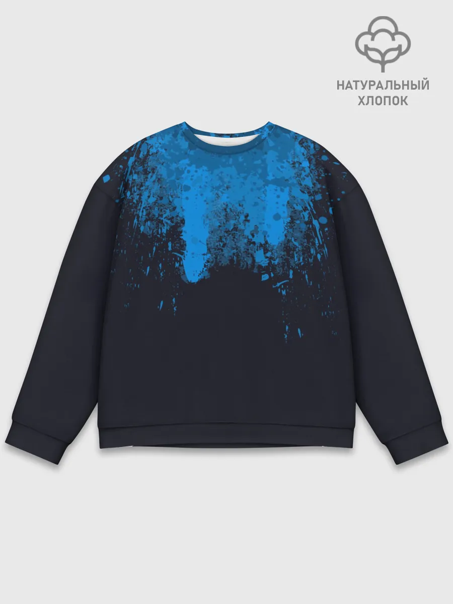 Мужской свитшот базовый / КРОВЬ АНДРОИДА