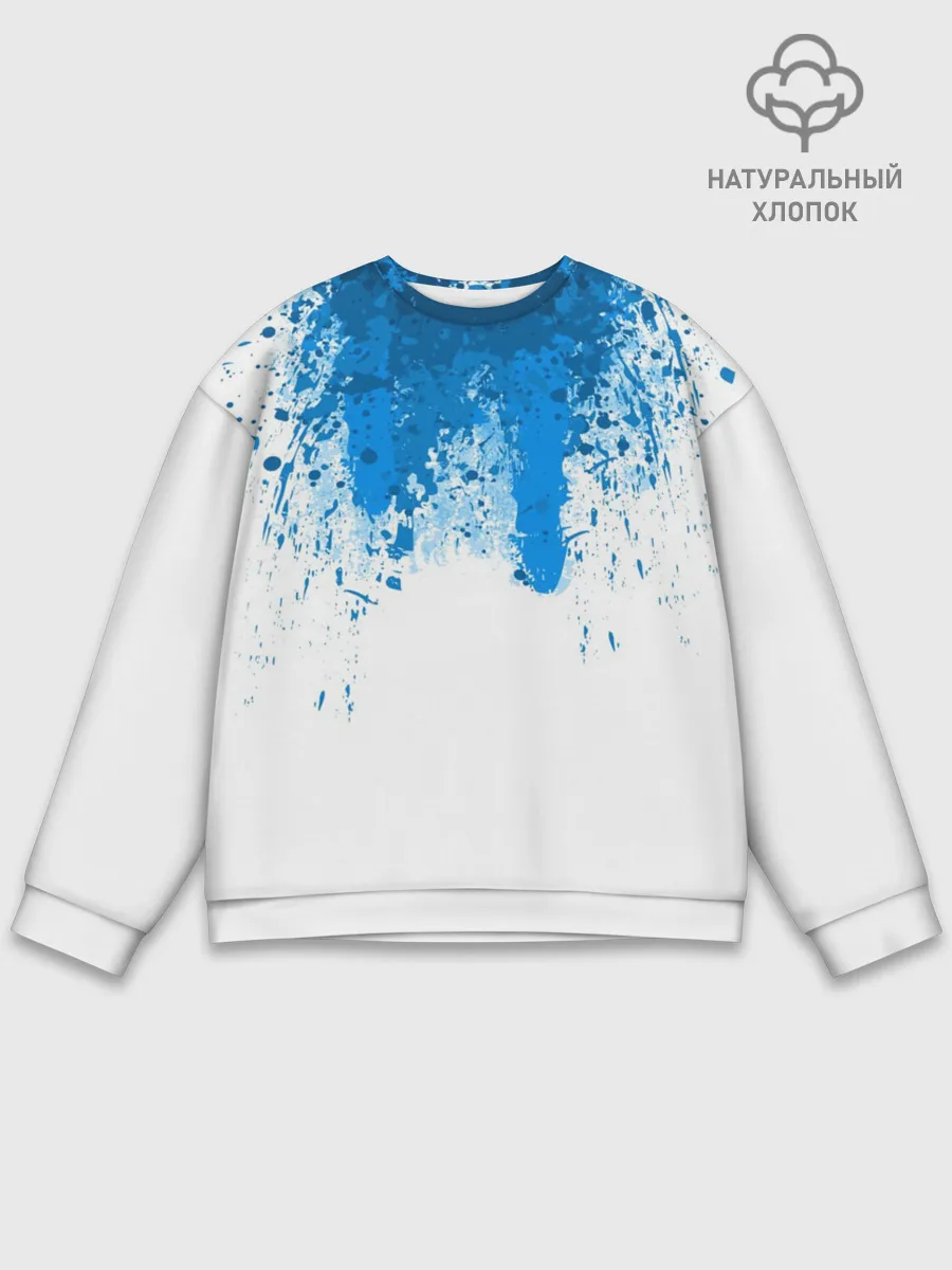 Мужской свитшот базовый / КРОВЬ АНДРОИДА