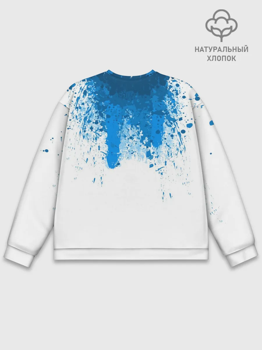 Мужской свитшот базовый / КРОВЬ АНДРОИДА