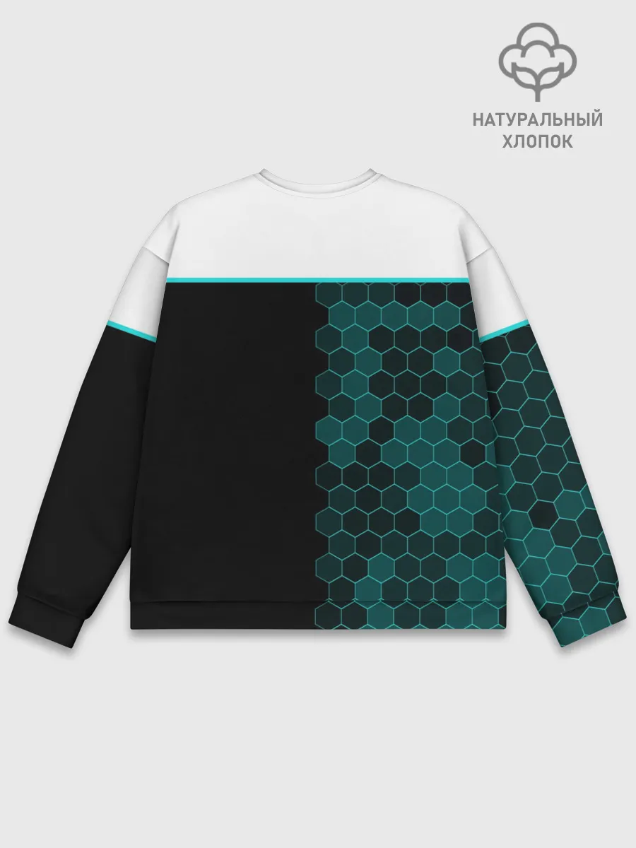 Мужской свитшот базовый / Детройт: Стать человеком