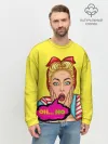 Мужской свитшот базовый / Oh...no