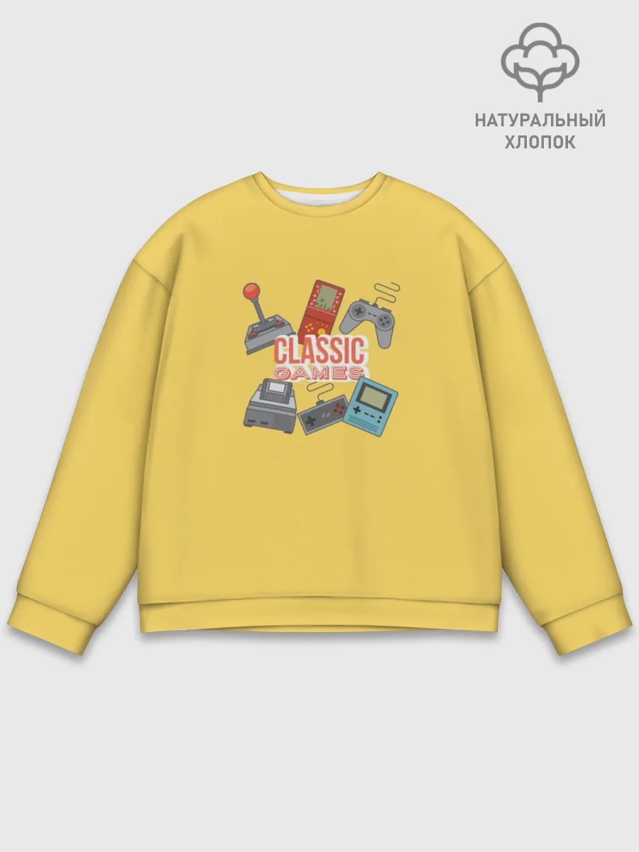 Мужской свитшот базовый / Classic games