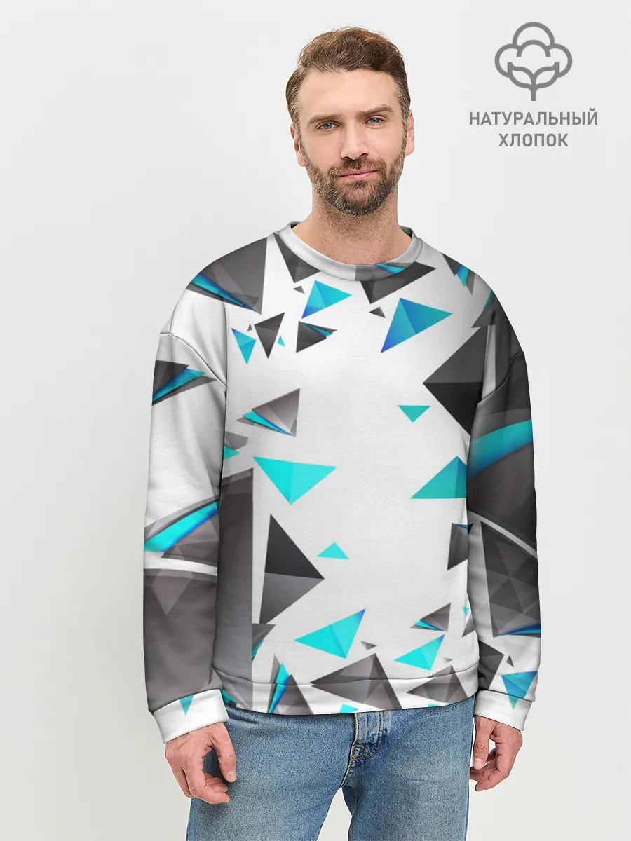 Мужской свитшот базовый / TRIANGLE