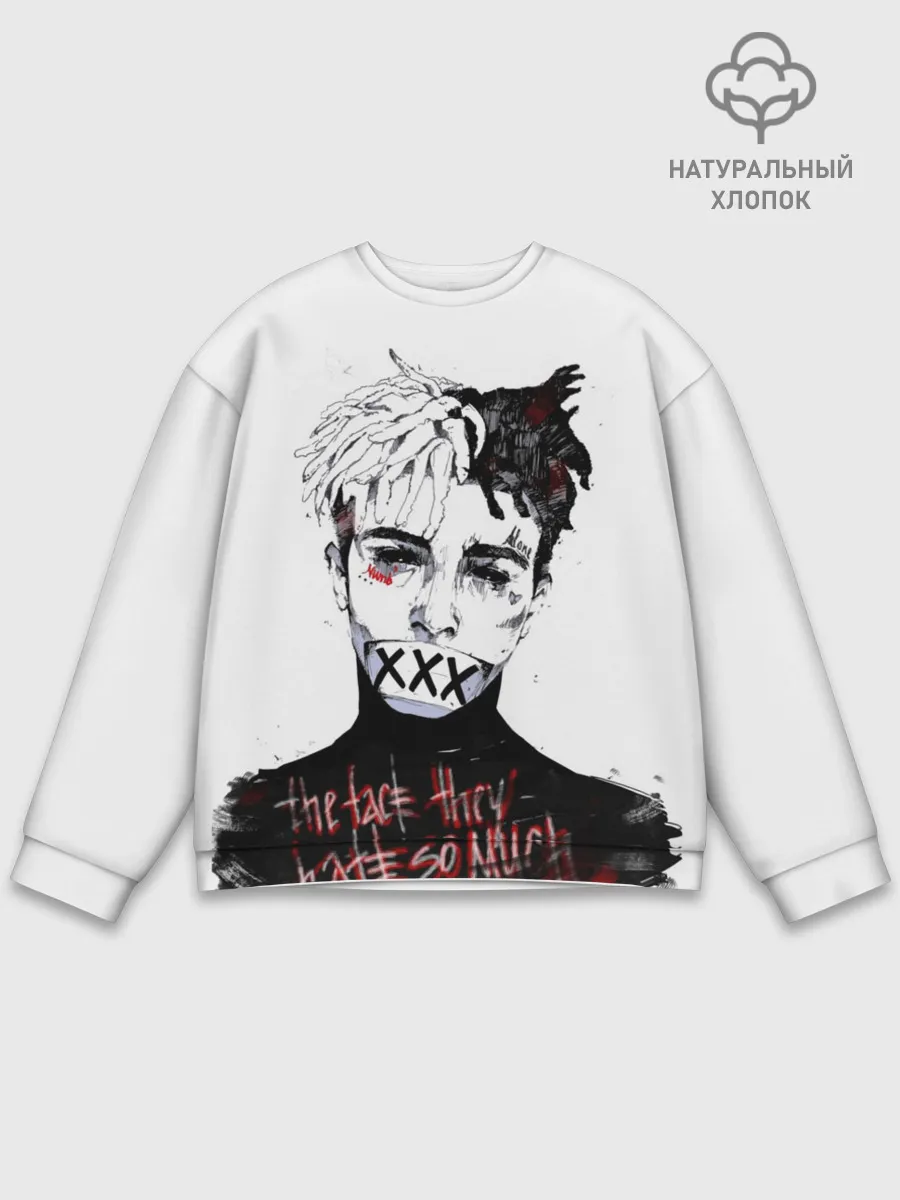 Мужской свитшот базовый / xxxtentacion