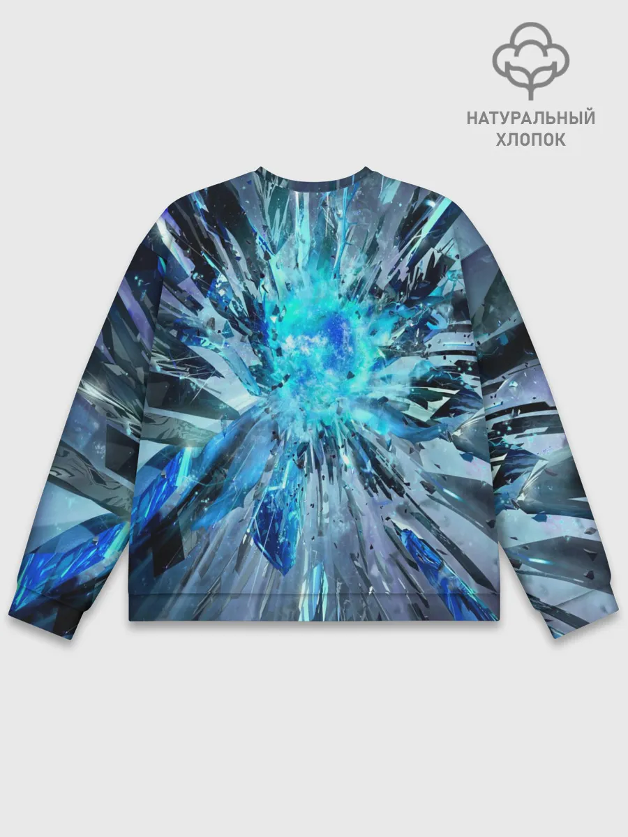 Мужской свитшот базовый / CYBERPUNK 2077