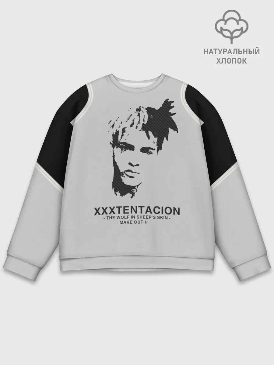 Мужской свитшот базовый / XXXTENTACION.