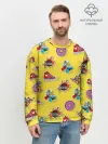 Мужской свитшот базовый / Pop Art