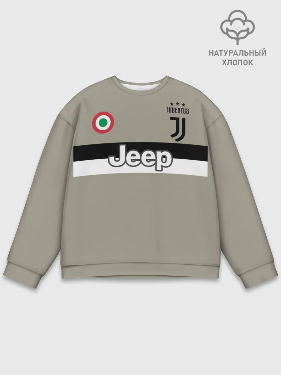 Мужской свитшот базовый / Гостевая форма Роналду Ювентус