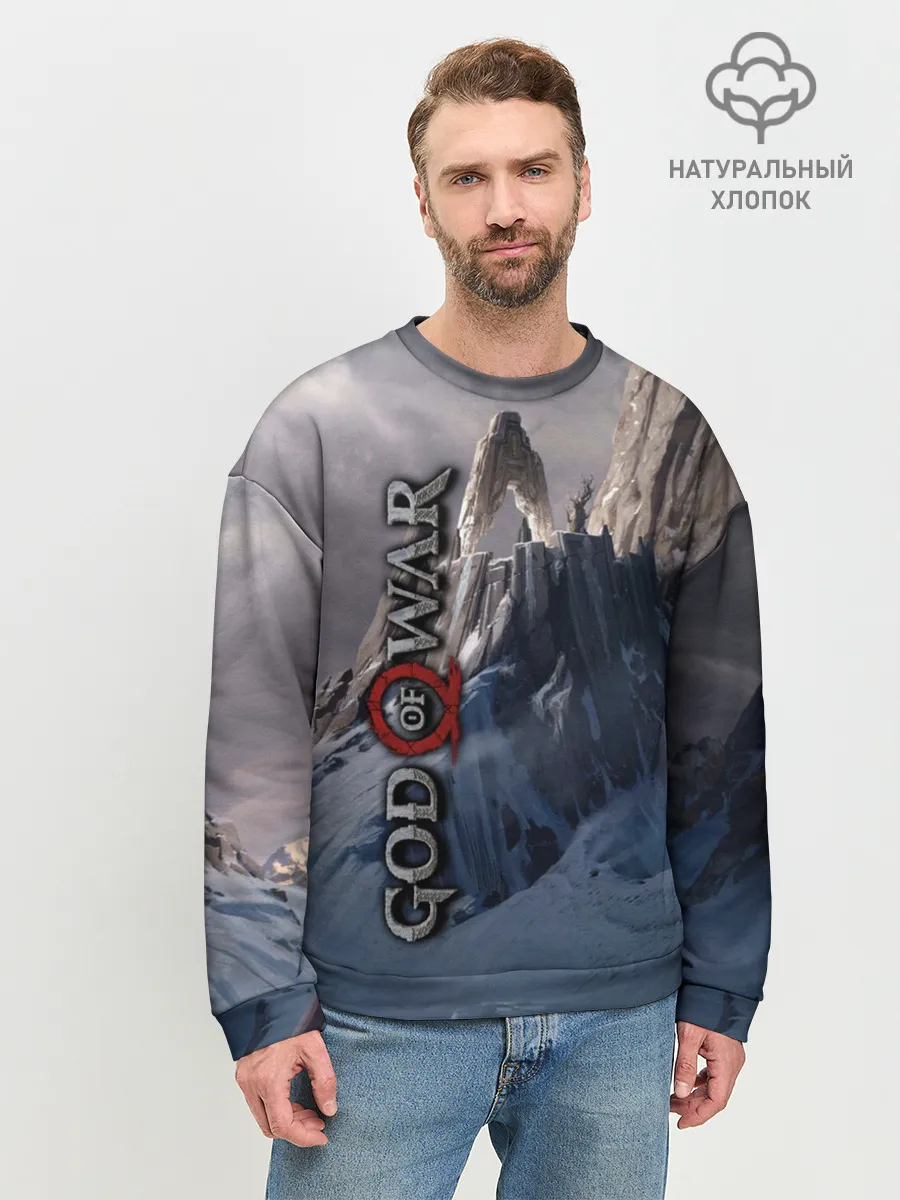 Мужской свитшот базовый / God of War