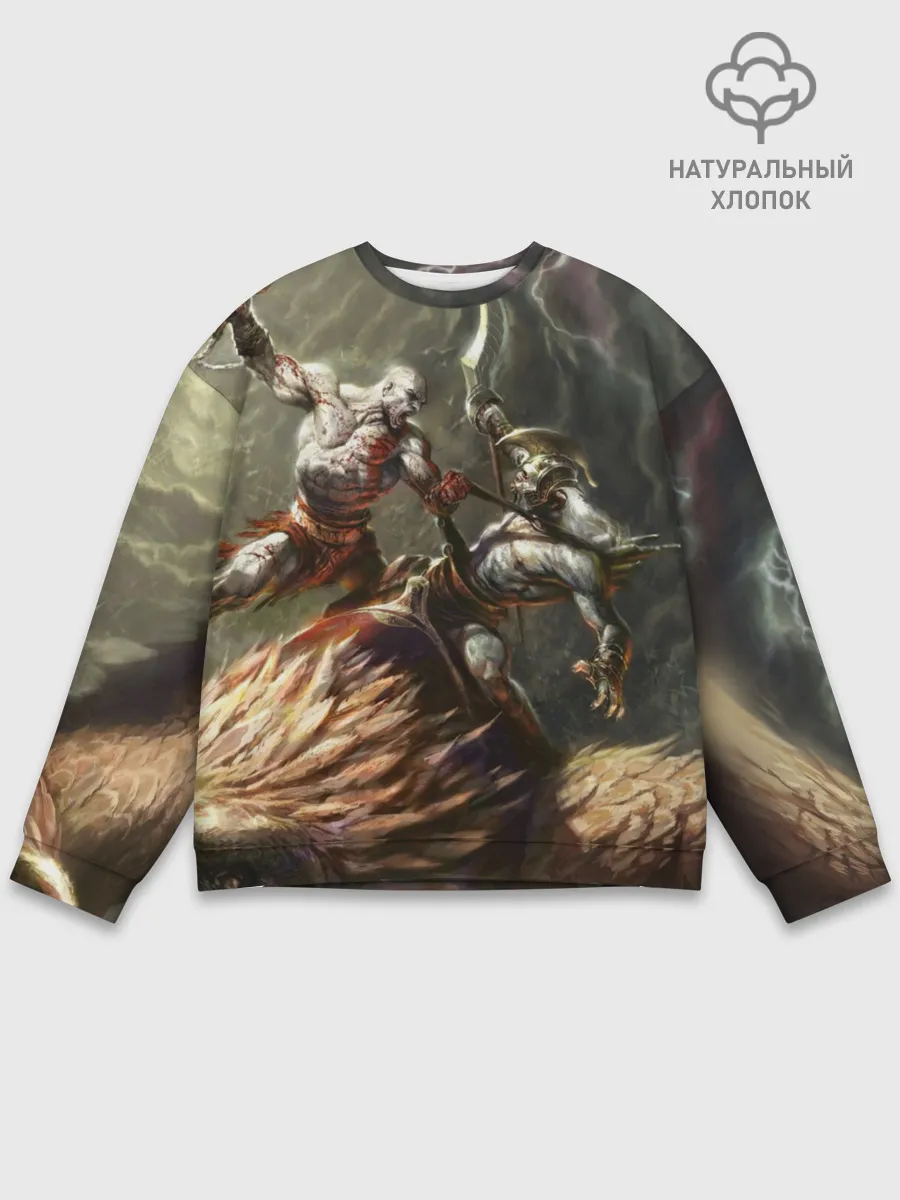 Мужской свитшот базовый / Бог войны