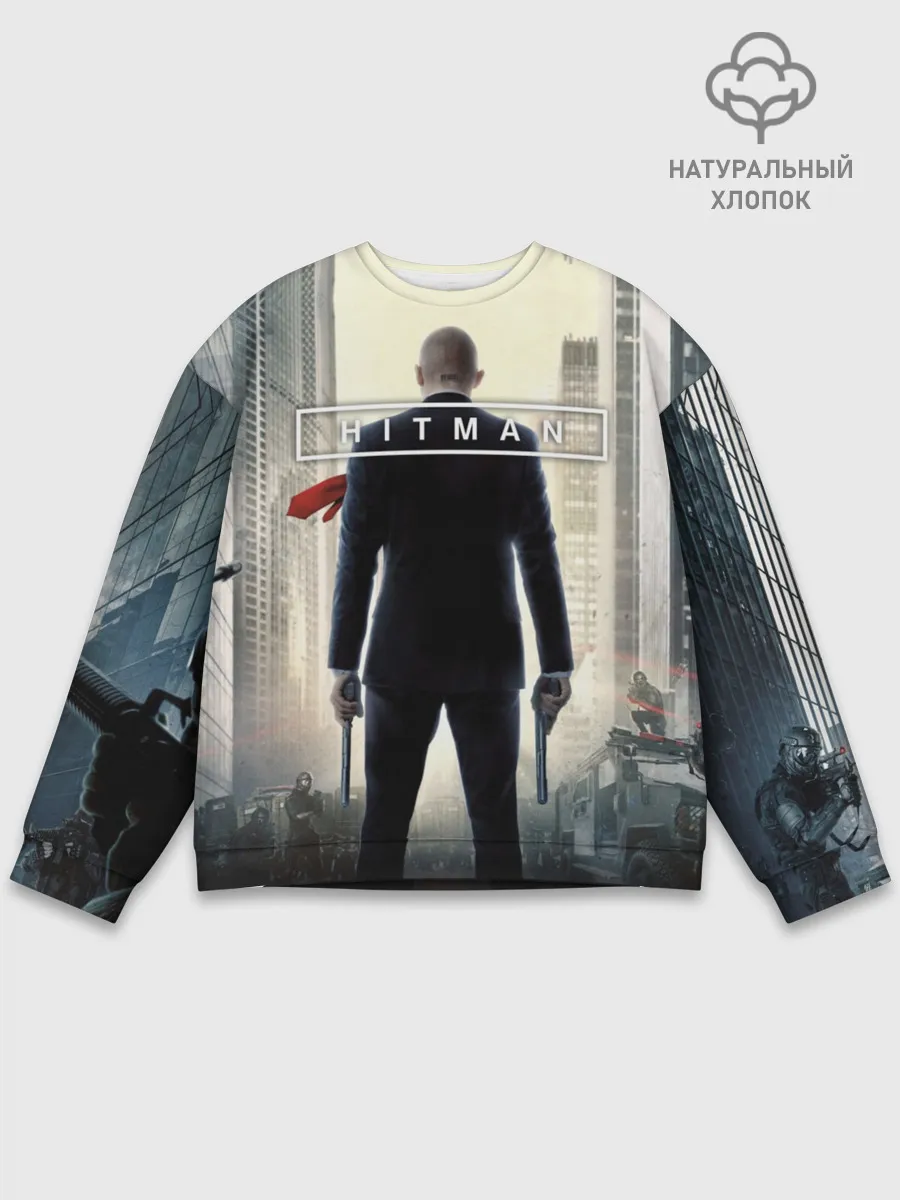 Мужской свитшот базовый / Hitman _5