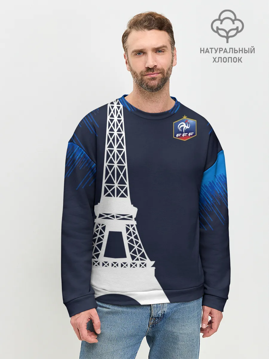 Мужской свитшот базовый / Сборная Франции форма