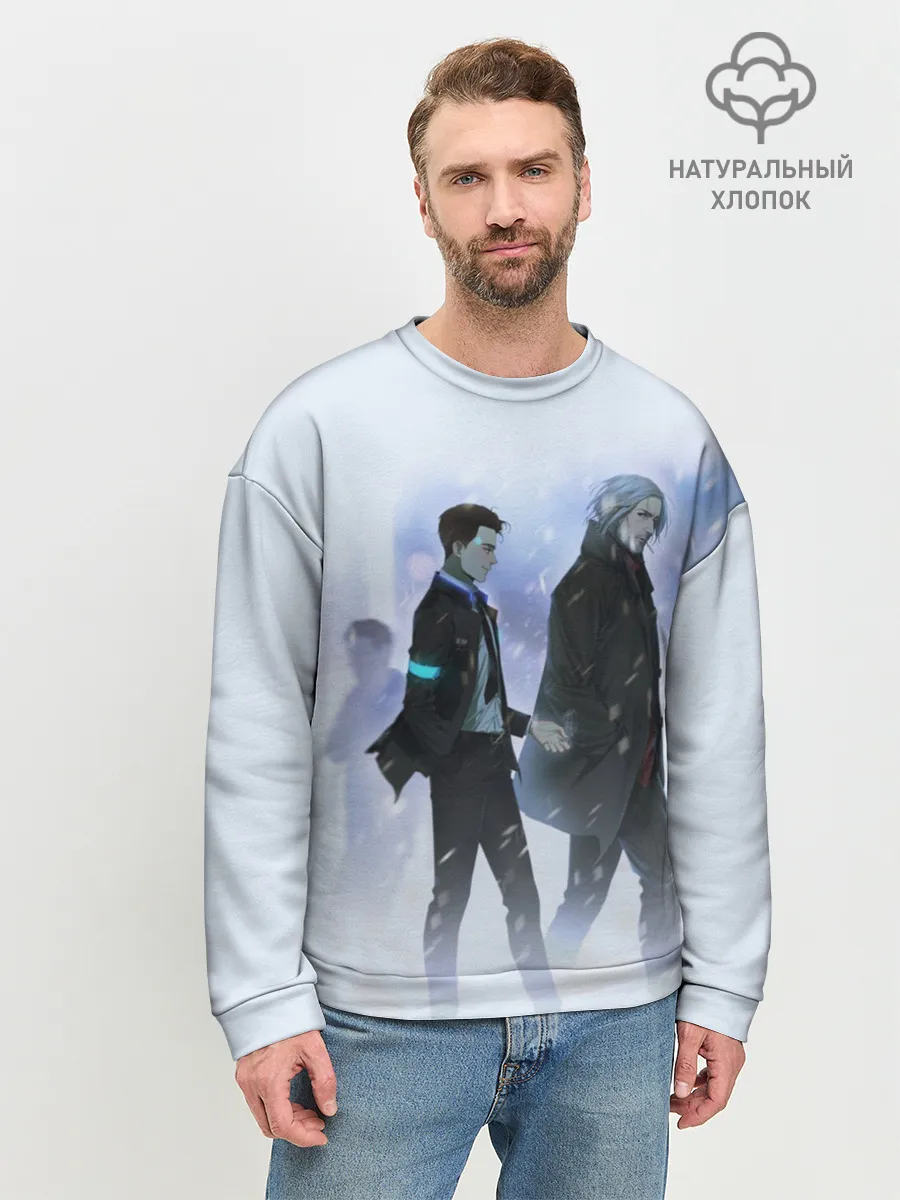 Мужской свитшот базовый / HANK & CONNOR
