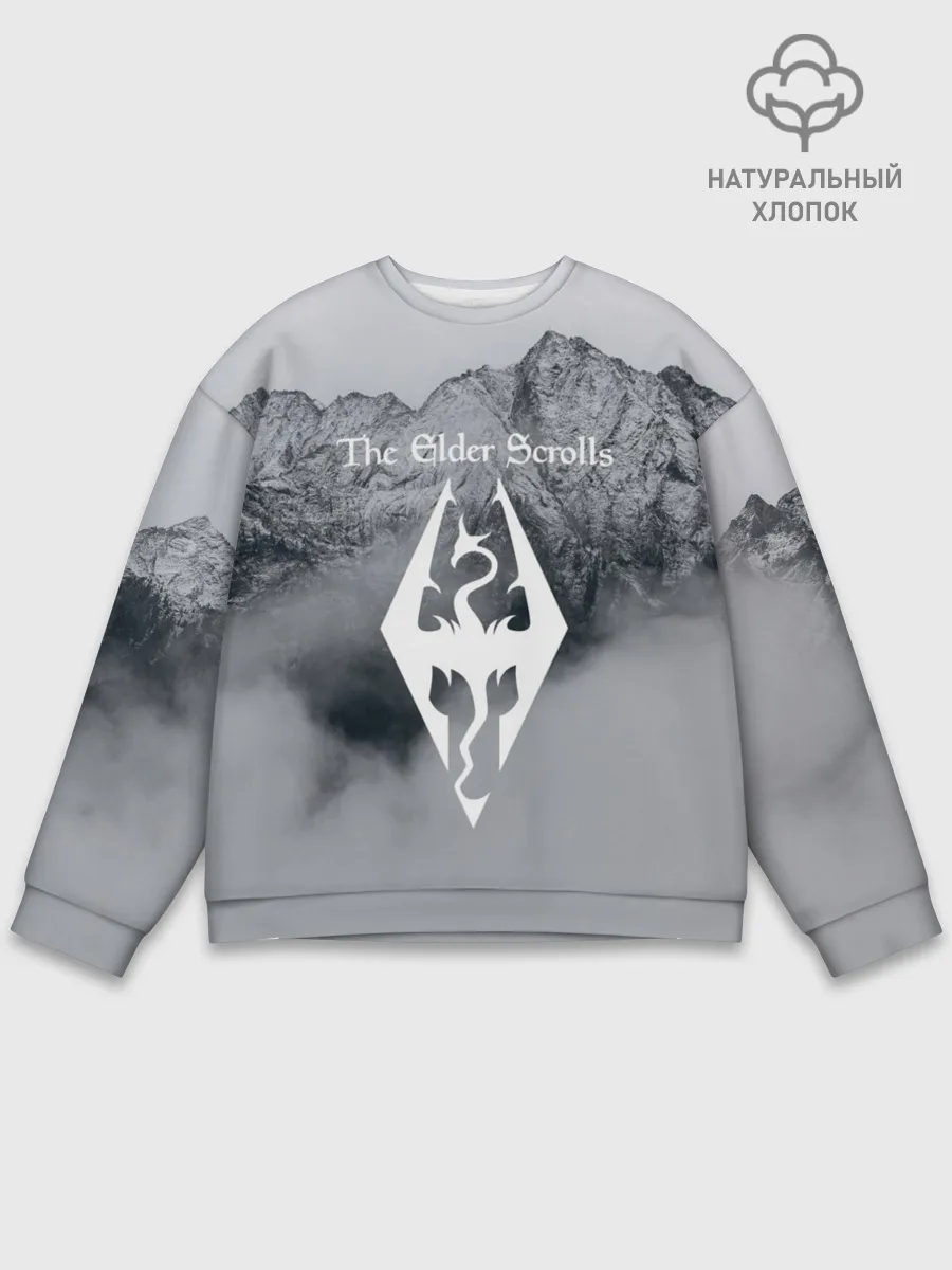 Мужской свитшот базовый / TES V SKYRIM