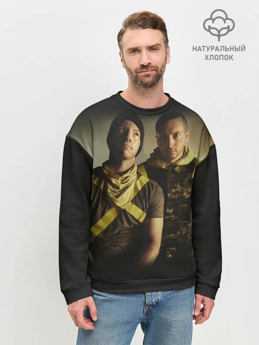 Мужской свитшот базовый / TWENTY ONE PILOTS / TOP