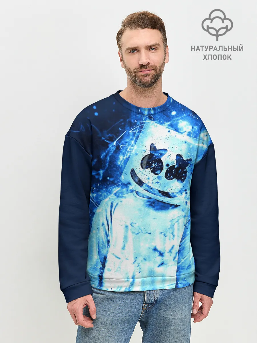 Мужской свитшот базовый / Marshmello