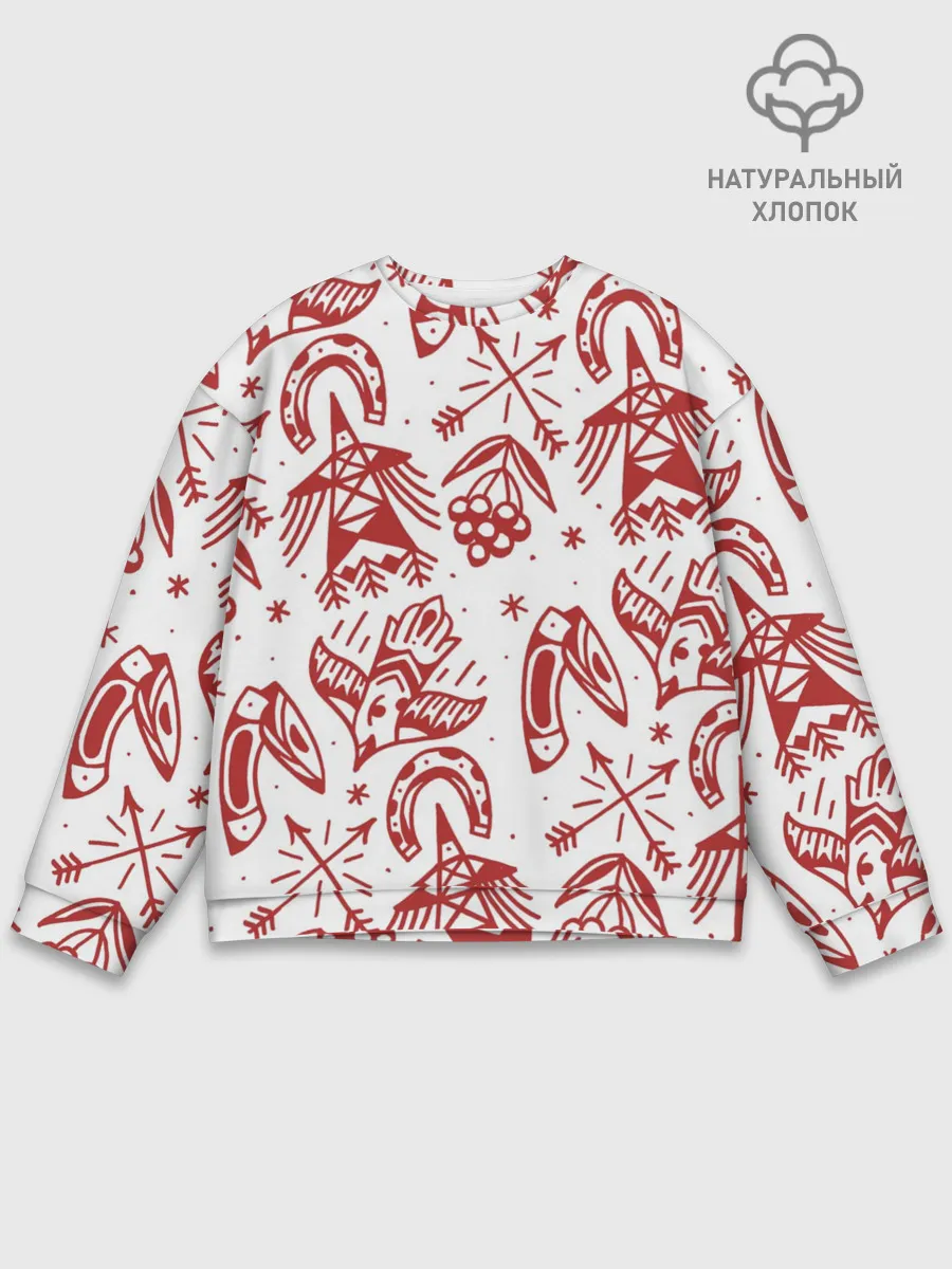 Мужской свитшот базовый / Сибирь