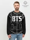 Мужской свитшот базовый / BTS ARMY