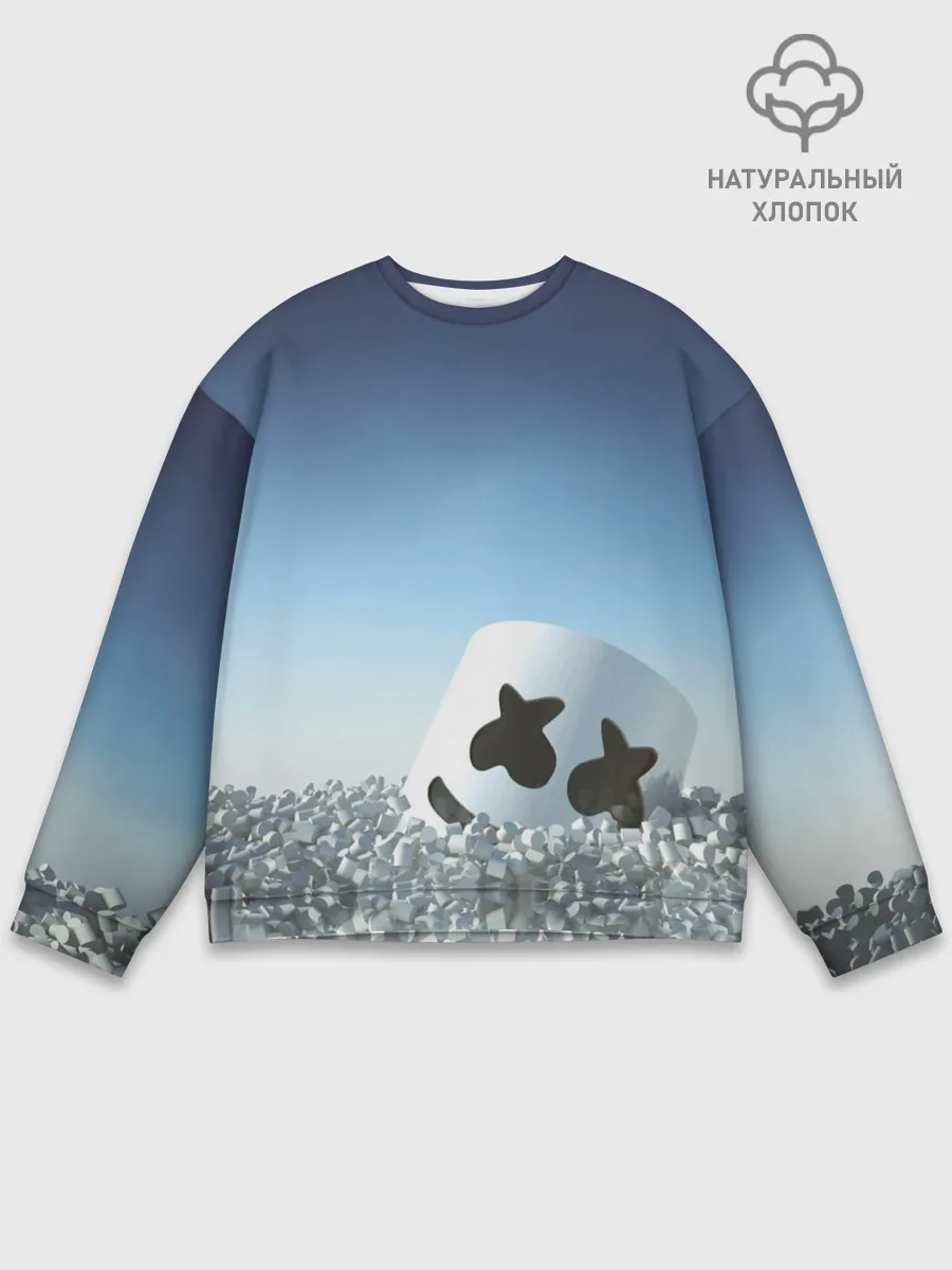 Мужской свитшот базовый / Marshmello