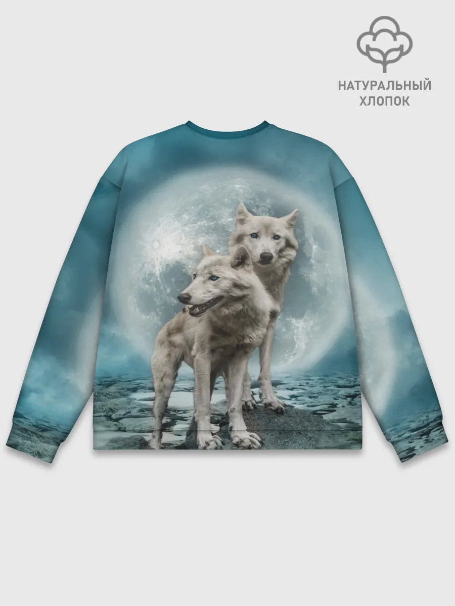 Мужской свитшот базовый / Волки