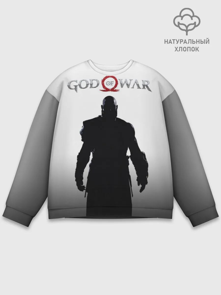 Мужской свитшот базовый / God of War 4 Кратос