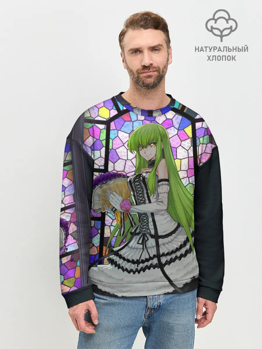 Мужской свитшот базовый / Код Гиас