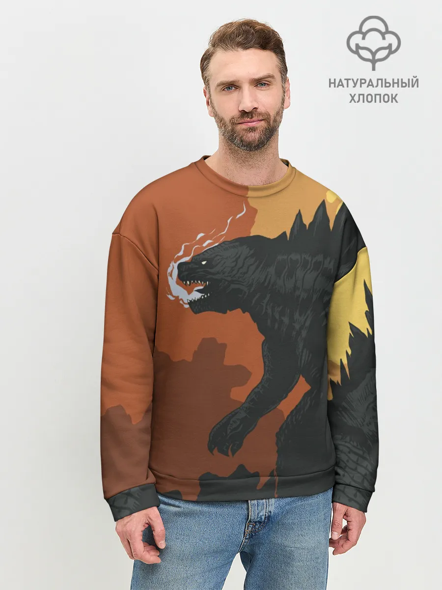 Мужской свитшот базовый / GODZILLA | ГОДЗИЛЛА