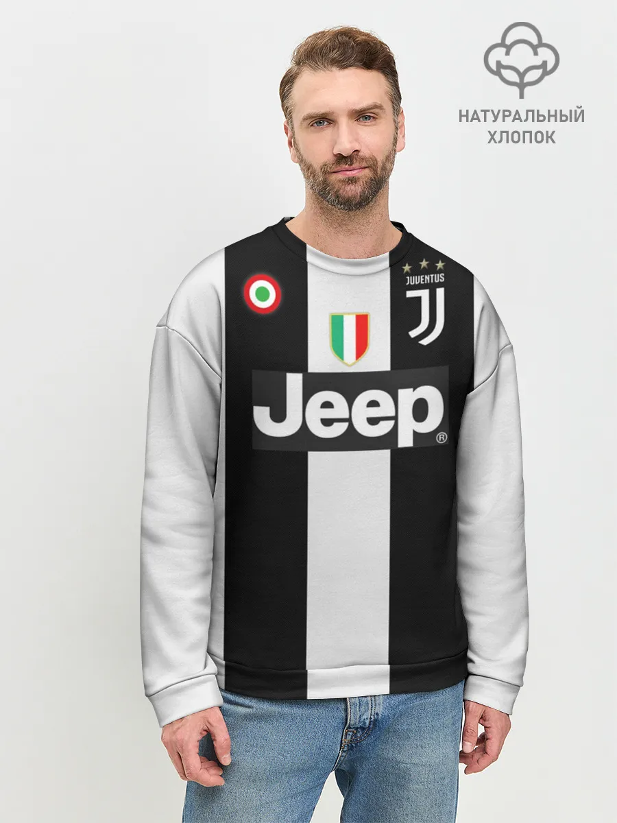 Мужской свитшот базовый / Mandzukic home 18-19