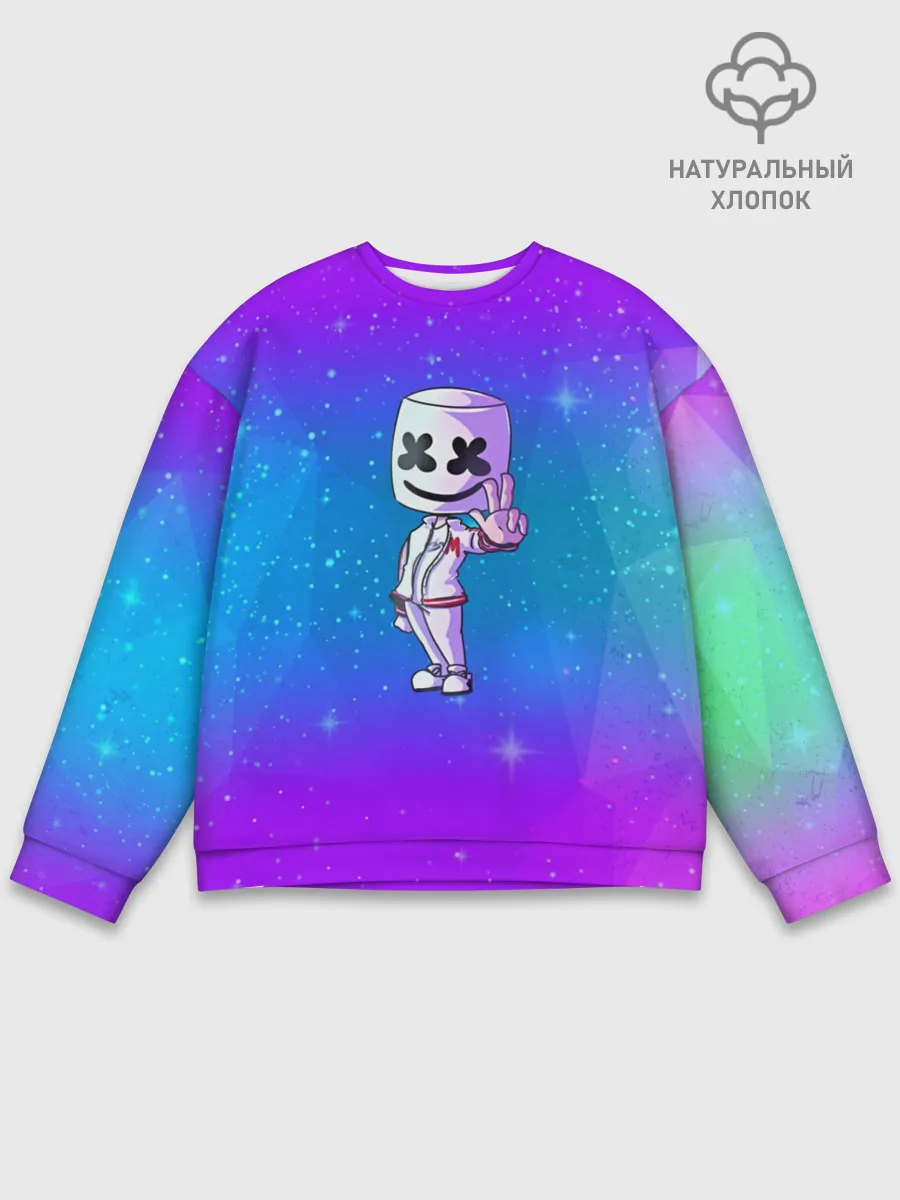 Мужской свитшот базовый / Marshmello