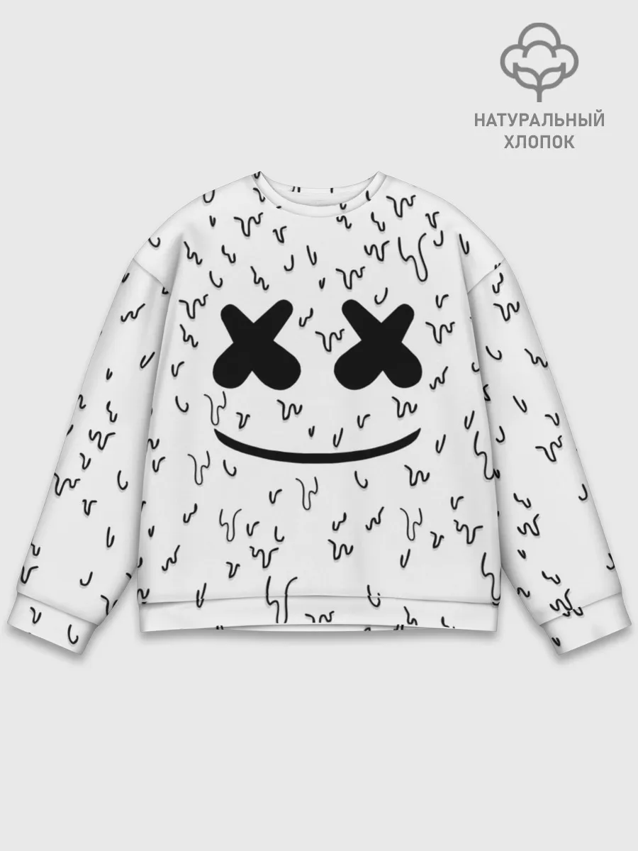 Мужской свитшот базовый / MARSHMELLO