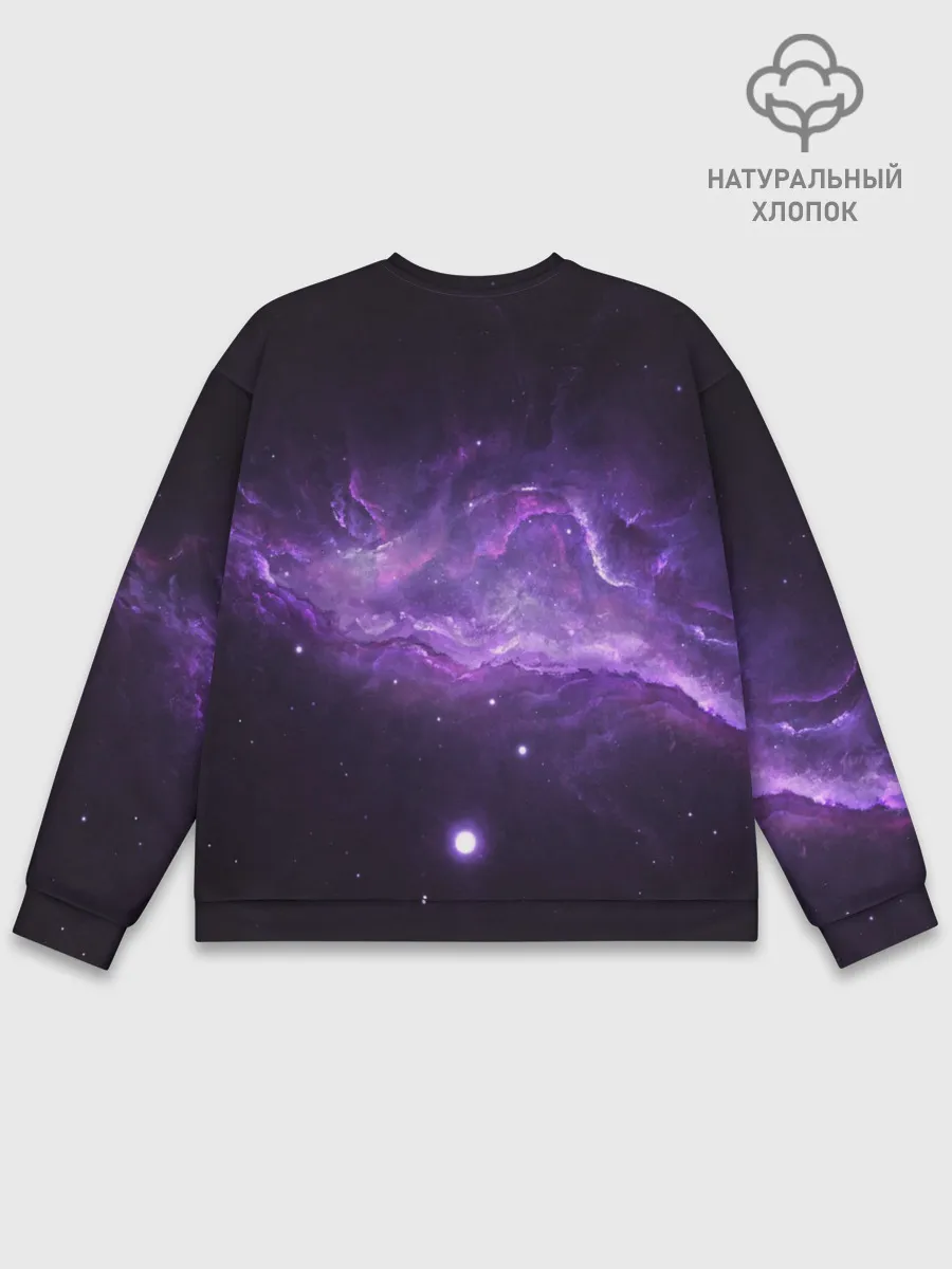 Мужской свитшот базовый / BTS SPACЕ 3D / БТС КОСМОС