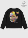 Мужской свитшот базовый / Стив Джобс / Think Different