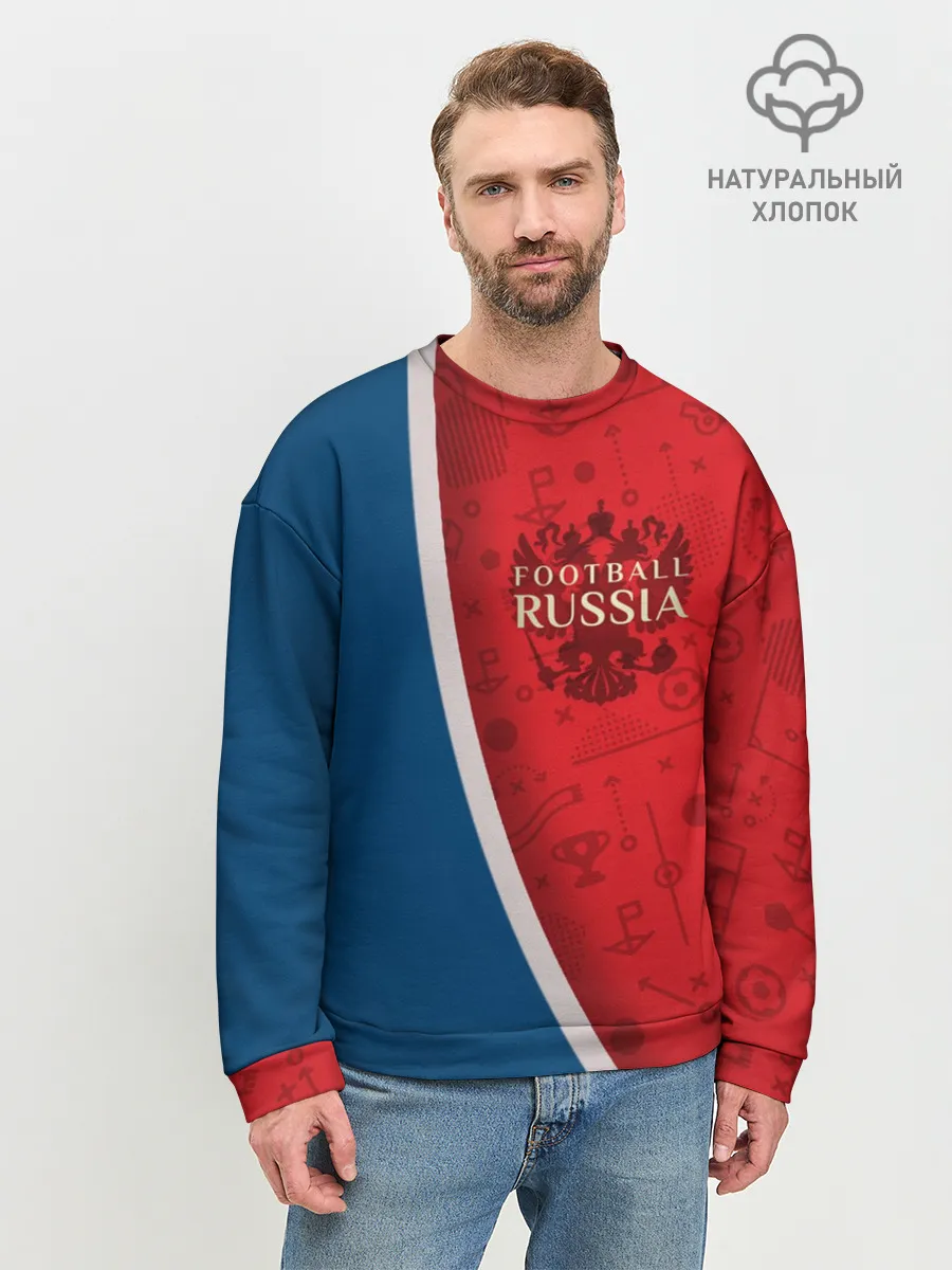 Мужской свитшот базовый / Football Russia