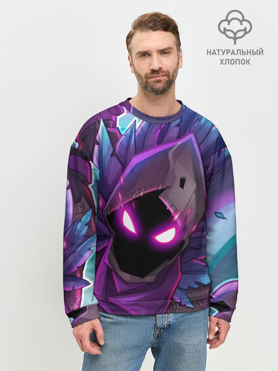 Мужской свитшот базовый / FORTNITE RAVEN | ФОРТНАЙТ ВОРОН