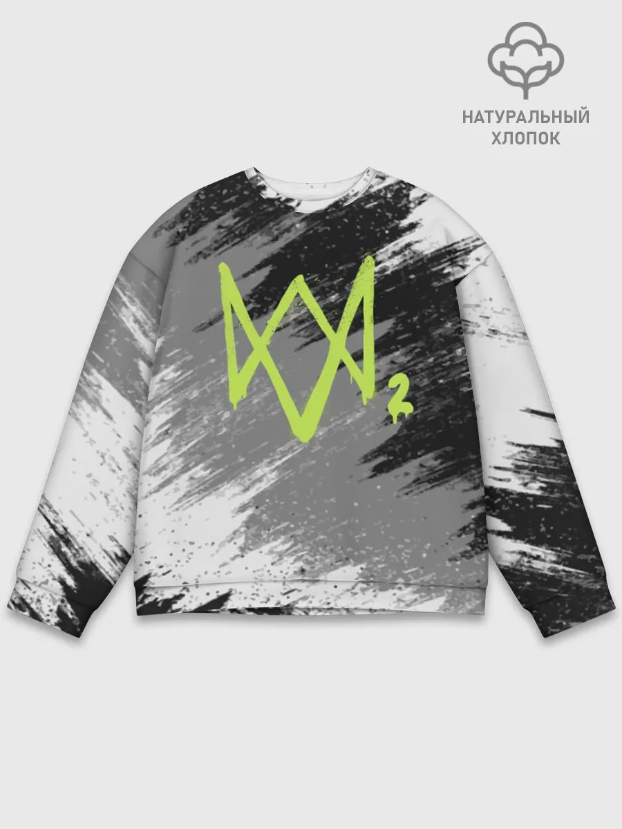 Мужской свитшот базовый / WATCH DOGS 2